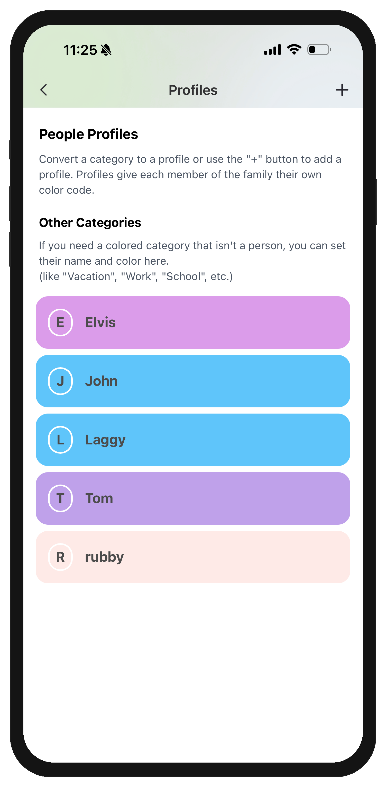 Creating Profile Calendar 2