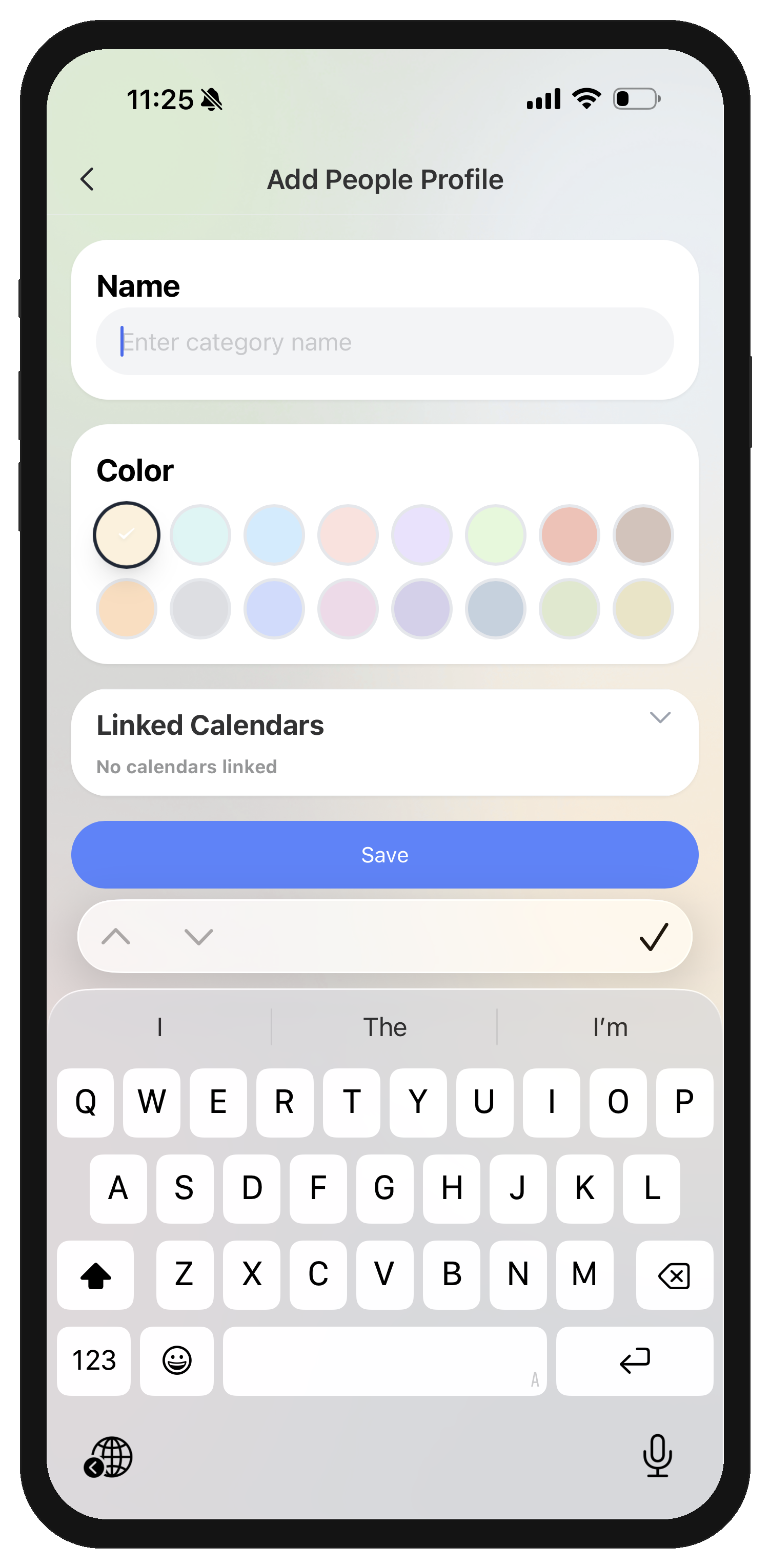 Creating Profile Calendar 3